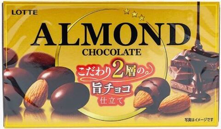 Миндаль в молочном шоколаде Almond Chocolate, Lotte, 86гр