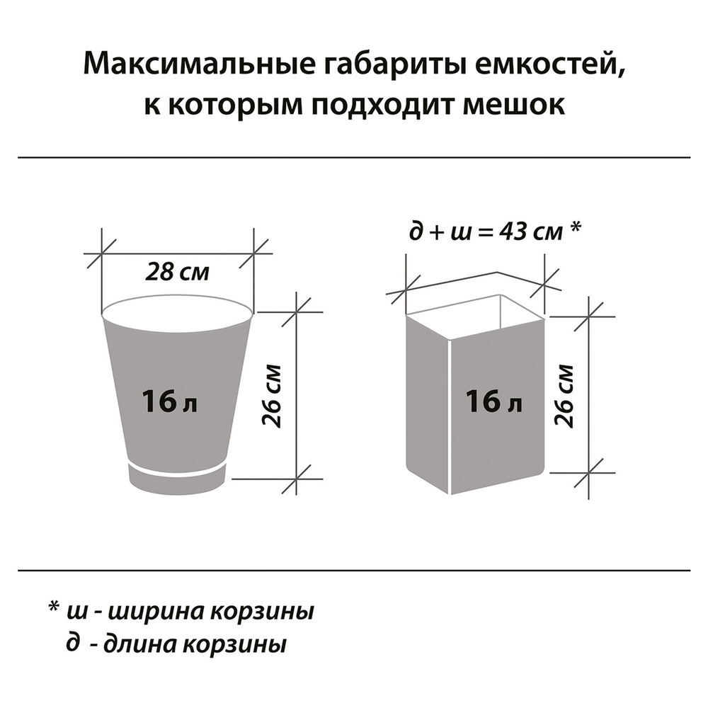 Мешки для мусора 20 л, черные, в рулоне 30 шт., ПНД 8 мкм, 45х50 см, LAIMA стандарт, 601376 (упаковка 25 шт)