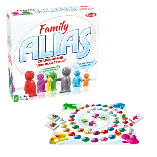 Настольная игра Alias. Скажи иначе (для всей семьи)