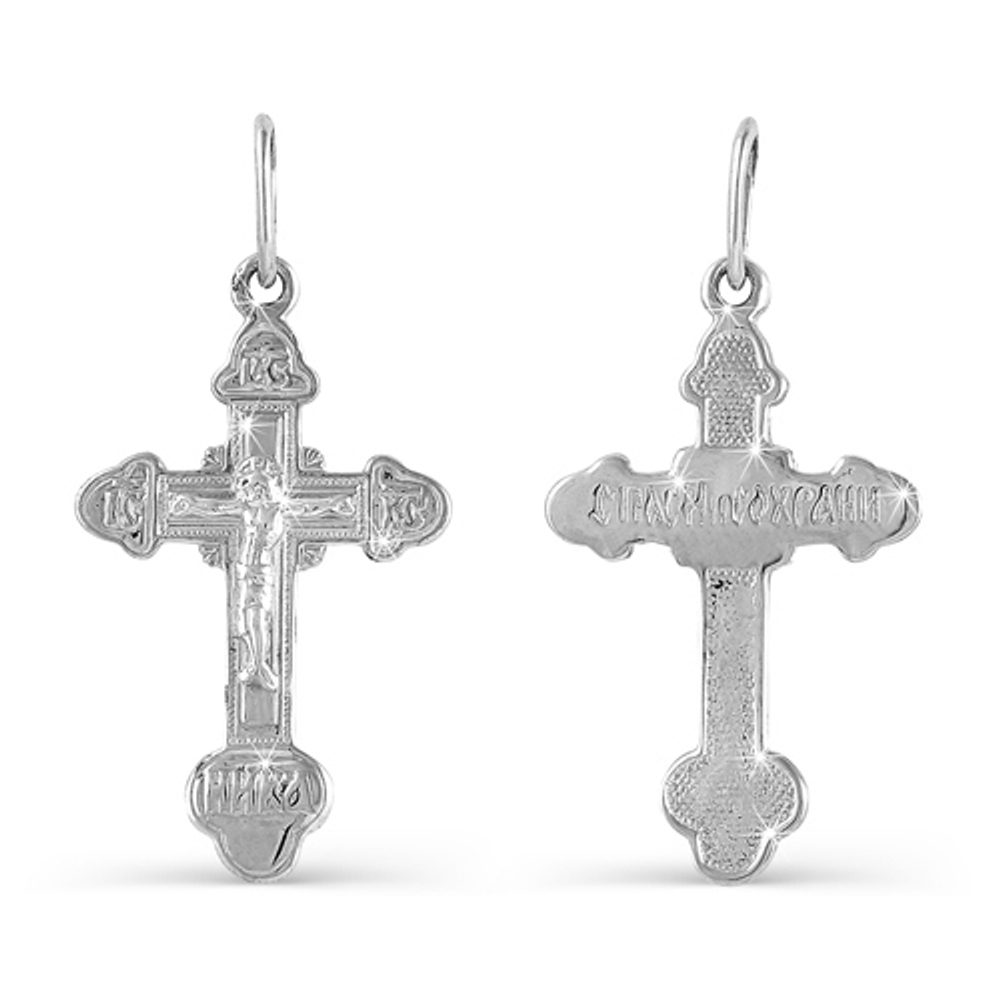 Крест из серебра 925 пробы