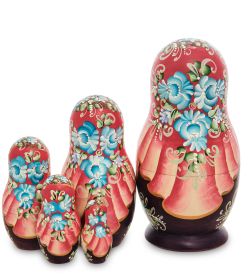 Народные промыслы МР-16/30-A Матрешка 5м «Мария с цветами» бол.