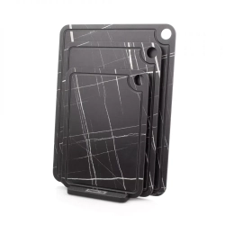 Набор разделочных досок на подставке 3шт ComposeEat Elegance черный тунис