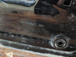 Дверь задняя левая Exeed VX 21-нв Б/У Оригинал 509001141AADYJ