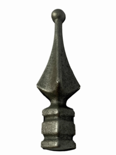 Пика кованая 125х30мм. Посадочное место: квадрат 20мм