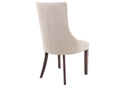Стул Elegance dark walnut / fabric cream