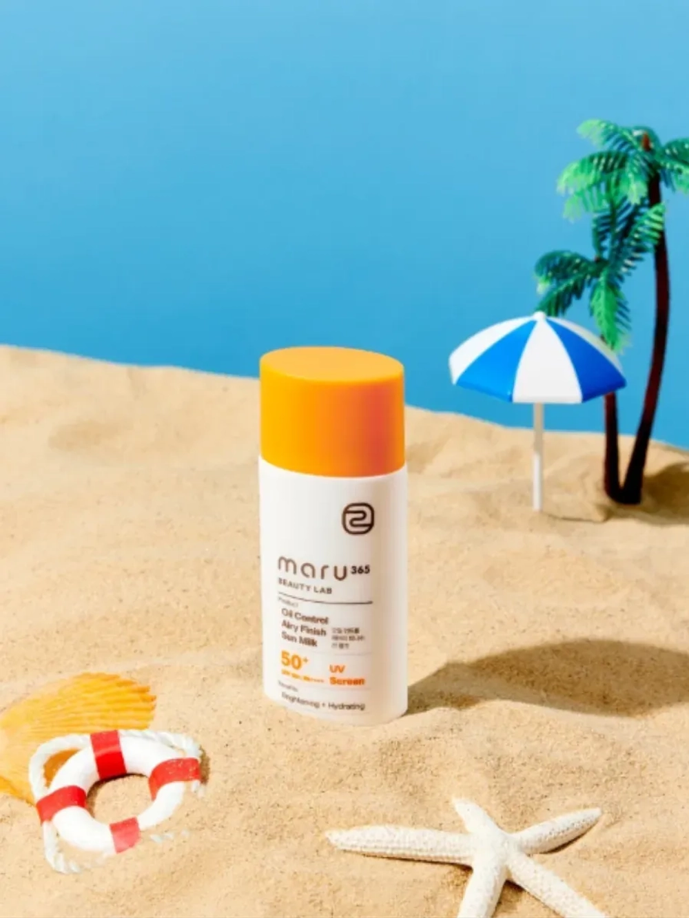 MARU365 BeautyLab Oil Control Airy Finish Sun Milk Spf 50ml Лёгкое солнцезащитное молочко с матирующим эффектом создано специально для жирной, комбинированной и склонной к блеску кожи 50 мл