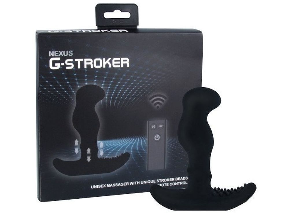 Вибромассажер простаты Nexus G-Stroker черный