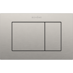 Клавиша смыва Boheme 650/2-NB для инсталляции Geberit, NICKEL BRUSH