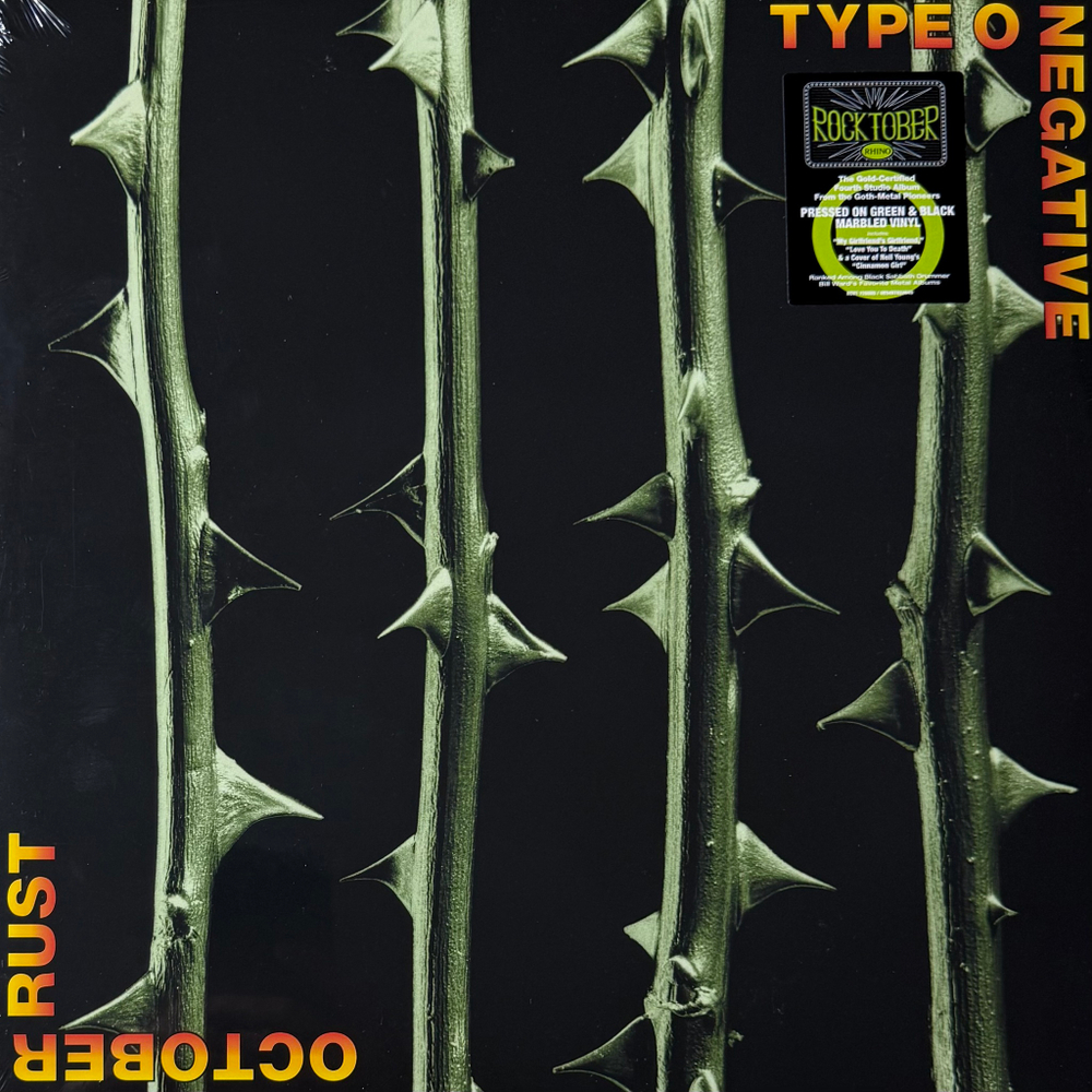 Виниловая пластинка Type O Negative ‎– October Rust 2LP Green