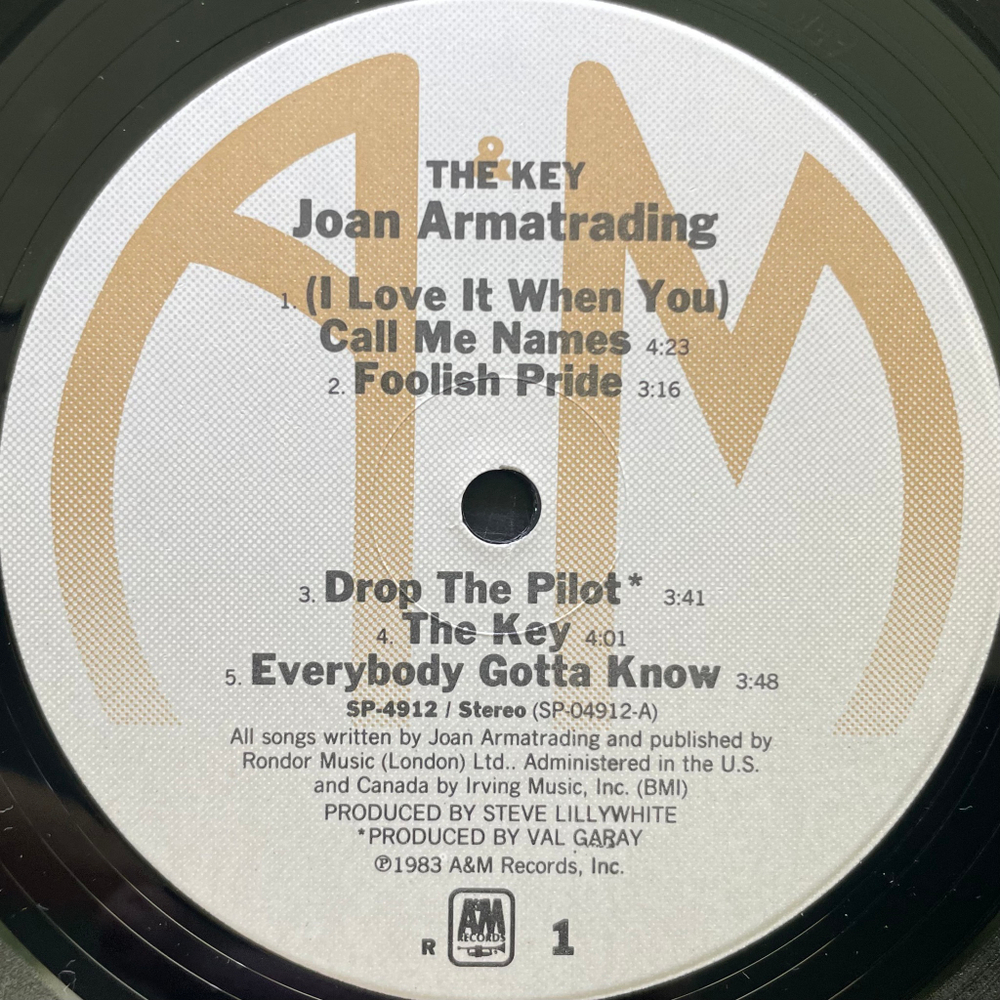 Joan Armatrading ‎– The Key (США 1983г.)