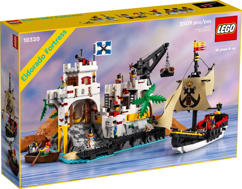 Конструктор LEGO Icons 10320 Крепость Эльдорадо