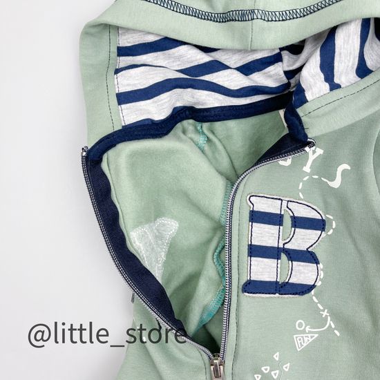 Комплект утепленный "Mini boys" оливка