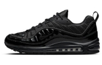 Supreme x Nike Air Max 98 non-slip lightweight low-top running shoes men's black