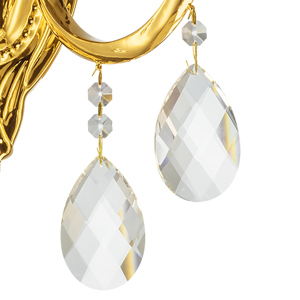 694622 Бра STREGARO 2х60W E14 ЗОЛОТО