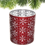 Подсвечник «Фантазия» 7*7,8 см, Красный