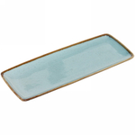 Блюдо керамическое «Tiffany Blue» 31*12*2см