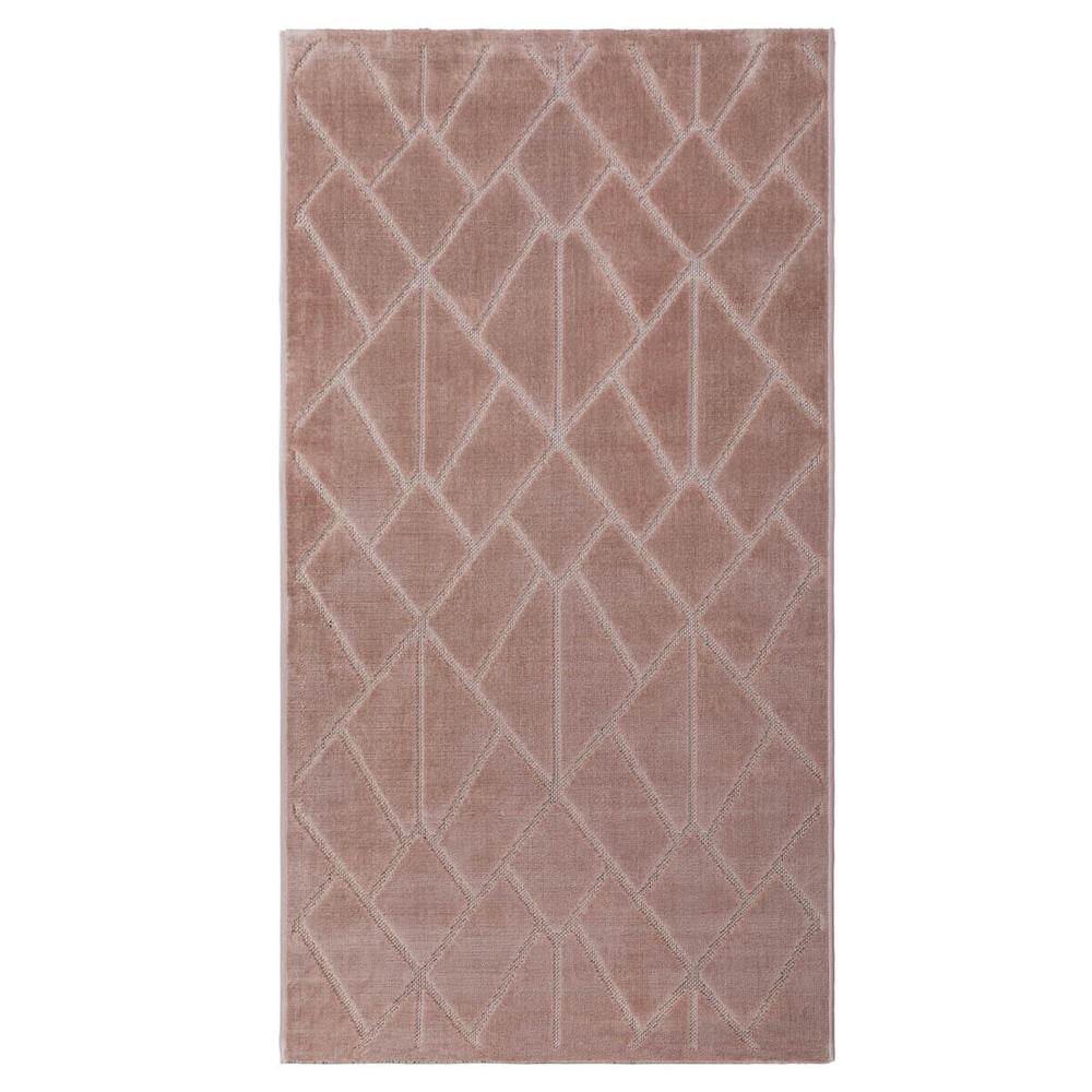 Ковер SOFT 0.8*1.5 дизайн J744A PINK/PINK