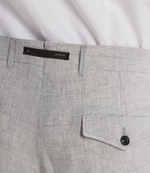 Льняное чиносы 13 Sapo Windsor - серый(30041984)