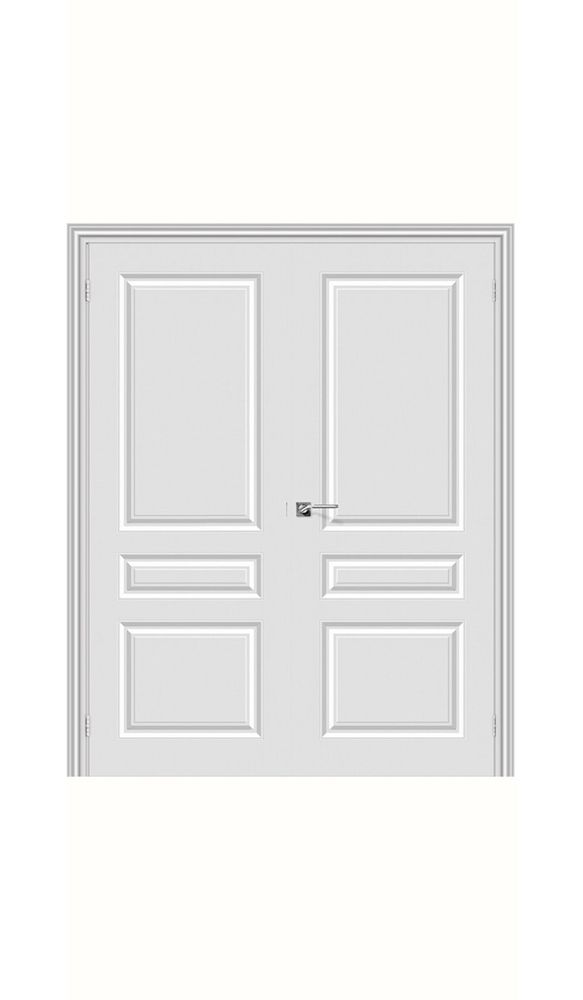 Дверь двухстворчатая Скинни-14 (эмаль)