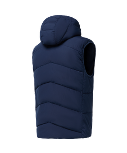 Жилет утепленный c капюшоном JÖGEL ESSENTIAL PerFormPROOF Padded Hooded Vest, темно-синий