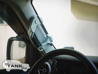 Алюминиевая ручка передней стойки MORE (серебристая) для TANK 300