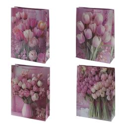 GAEM Пакет подарочный XL (бумага 210г/м2, блок 12шт), L40 W15 H55 см, 4в.