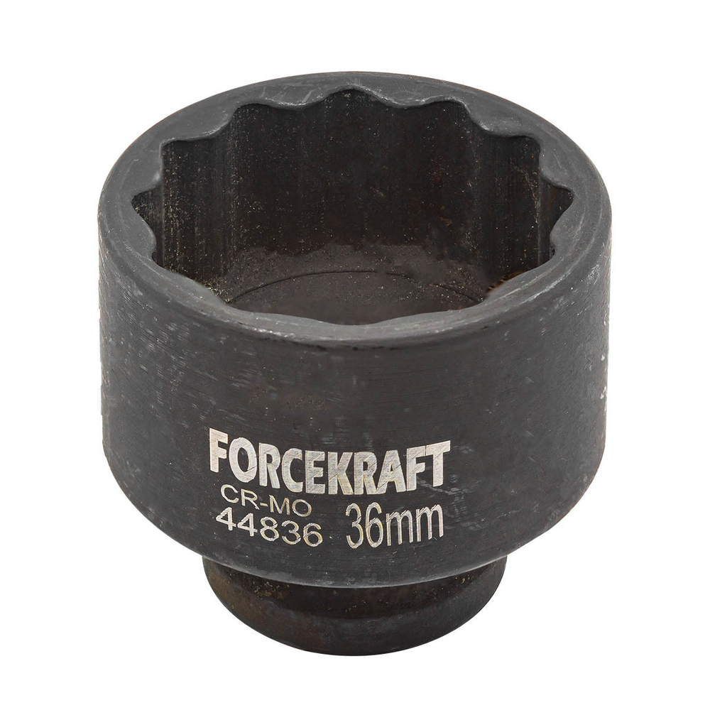 Головка ударная 1/2'', 36мм (12гр.) FORCEKRAFT FK-44836
