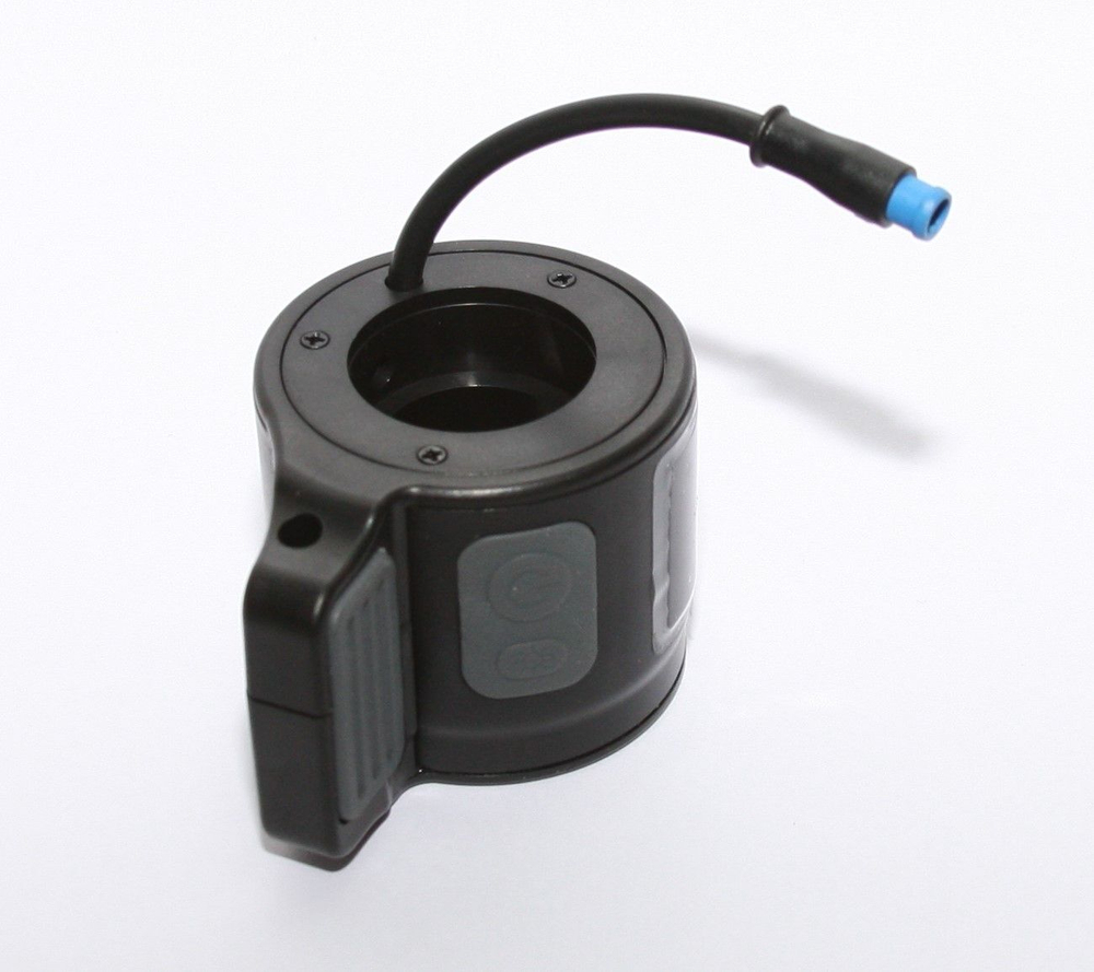 Курок газа дисплей Kugoo Kirin First разъем М6 Julet 4 pin синий