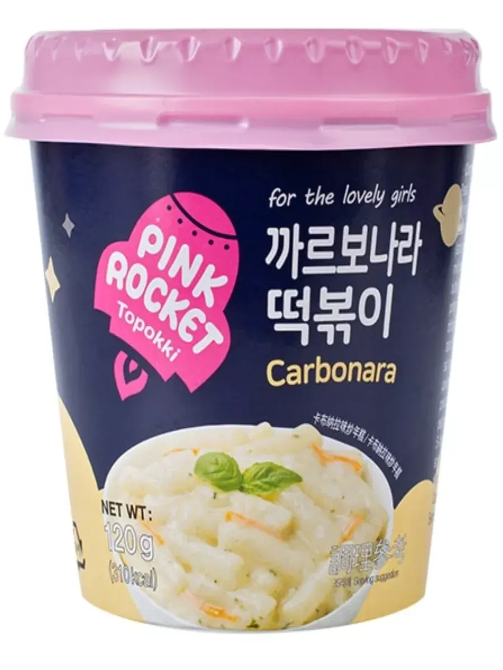 Рисовые клецки Токпокки вкус Карбонара 120 г * 2 шт