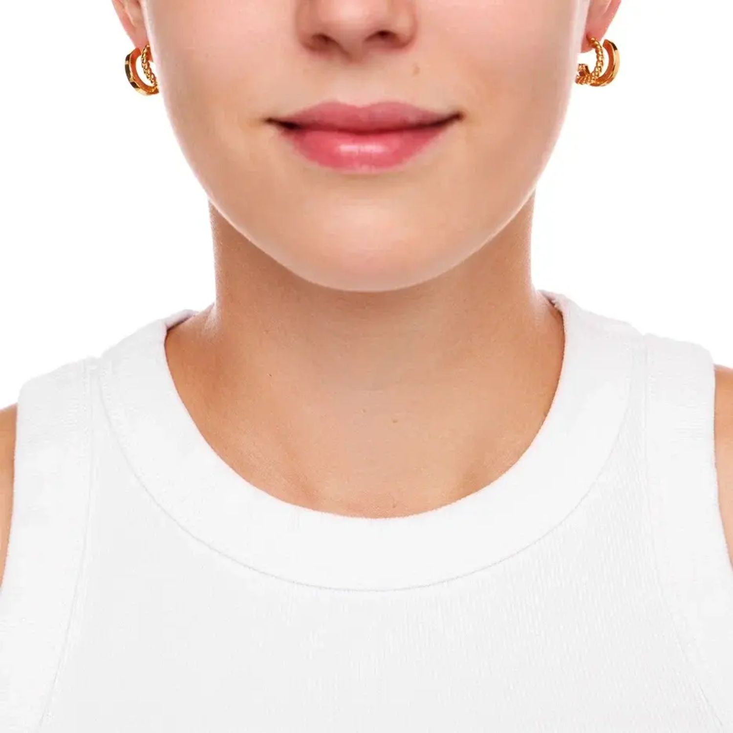 Серьги Double Secret Earrings - Gold