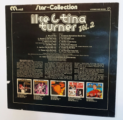 Винтажная виниловая пластинка LP Ike and Tina Turner Star Collection Vol. 2 (Germany 1975)