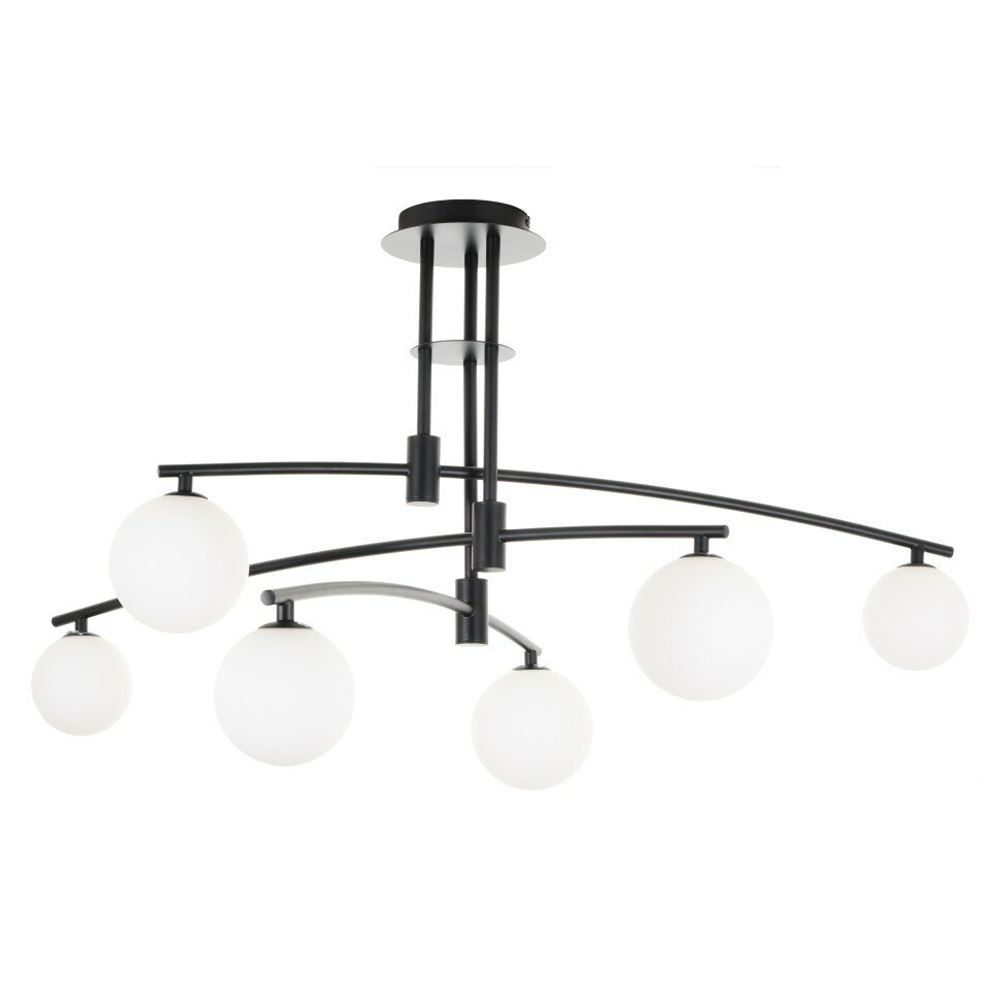 Потолочная люстра MyFar Stacy MR1013-6P, 6 плафонов