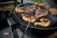 Угольный гриль Weber Summit Kamado E6, 61 см, чёрный