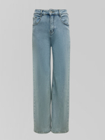 Джинсы Denim 3929 прямые однотонные