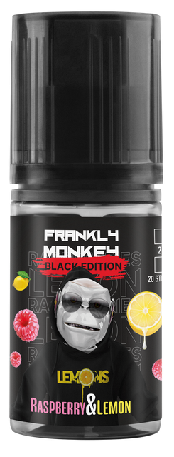 Frankly Monkey Black Edition Salt 30 мл - Raspberry & Lemon (20 мг)