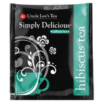 Uncle Lee's Tea, Simply Delicious, чай из гибискуса, без кофеина, 18 чайных пакетиков, 32,4 г (1,14 унции)