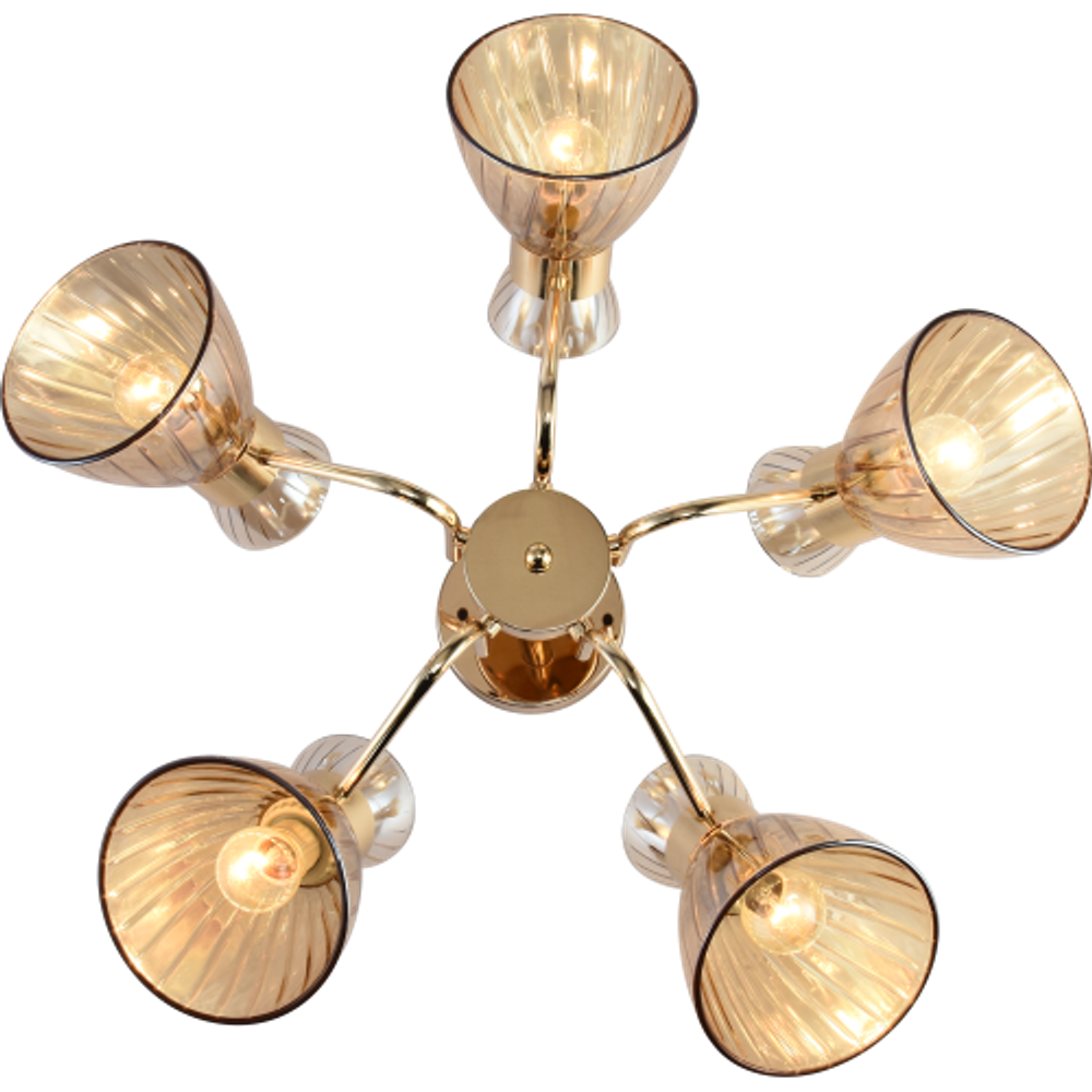 Люстра Rivoli Victoria 9183-305 5хЕ27 60 Вт модерн | Лайт