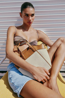 ZARA ХОЛЩОВАЯ СУМКА-МЕССЕНДЖЕР, ТЕМНЫЙ РЫЖЕВАТО-КОРИЧНЕВЫЙ