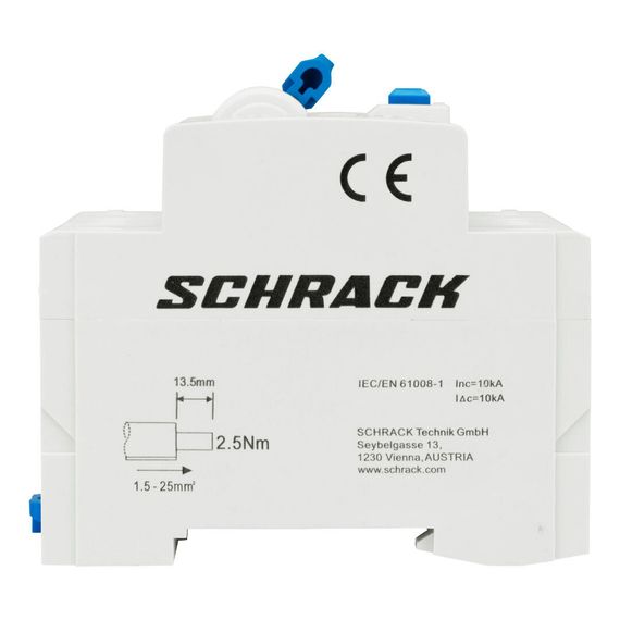 УЗО Schrack Technik 4P 63A 300mA тип AC 10kA Amparo AR006130-- (ВДТ)
