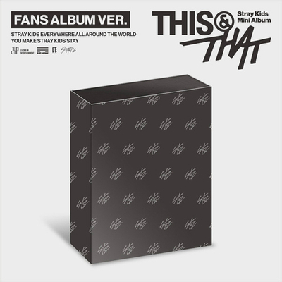 Альбом Stray Kids —  “THIS & THAT” [Fans Album version]
