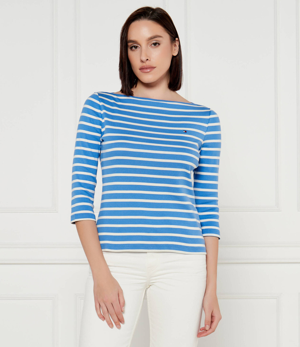 Блузка NEW CODY Tommy Hilfiger - голубой(WW0WW40589)