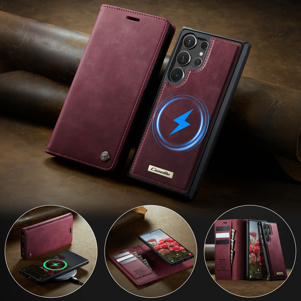 Чехол-кошелек CaseMe 2 in 1 MagSafe Samsung Galaxy S26 Ultra