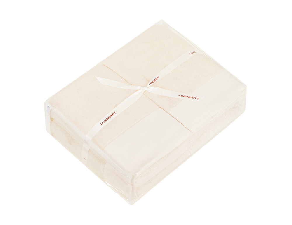 Полотенце 30х50 Luxberry Basic сливочное