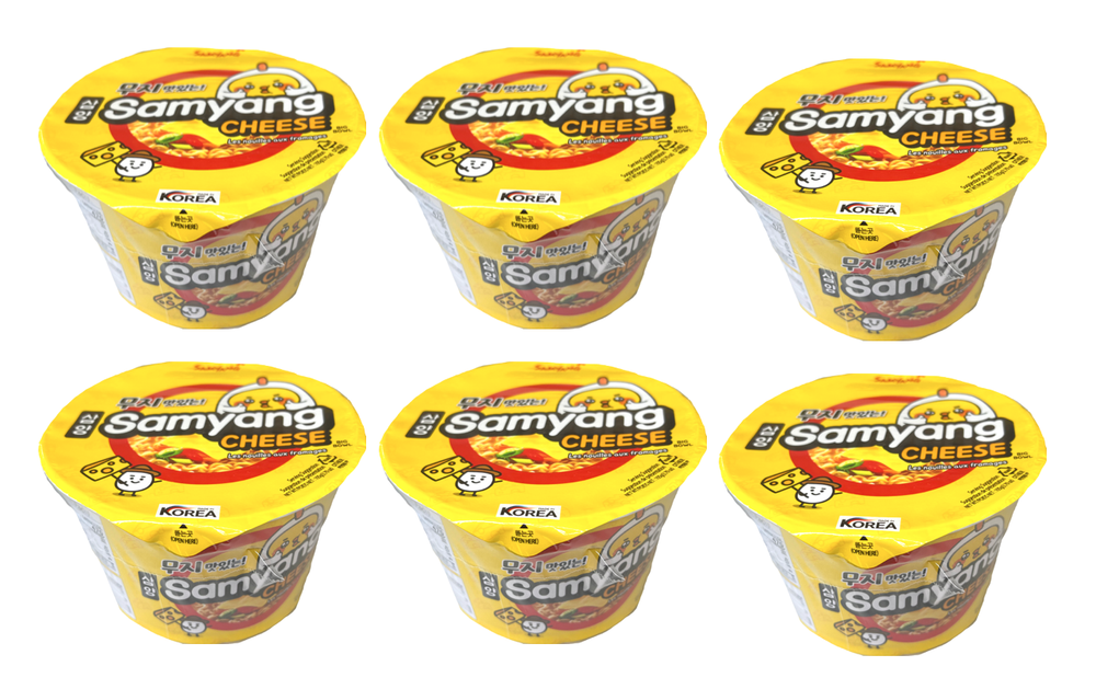 Лапша со вкусом сыра Samyang Cheese 105 г 6 шт
