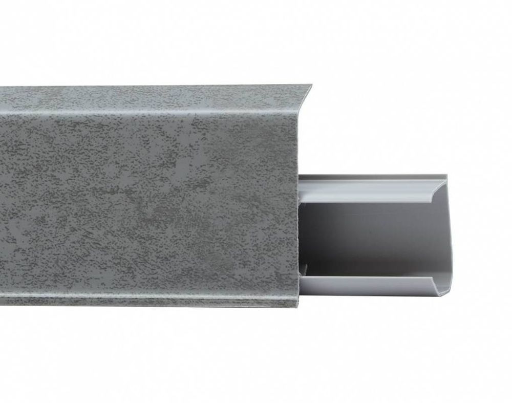 Пластиковый плинтус Royce 55 мм (2200x55x18) 551 Грей
