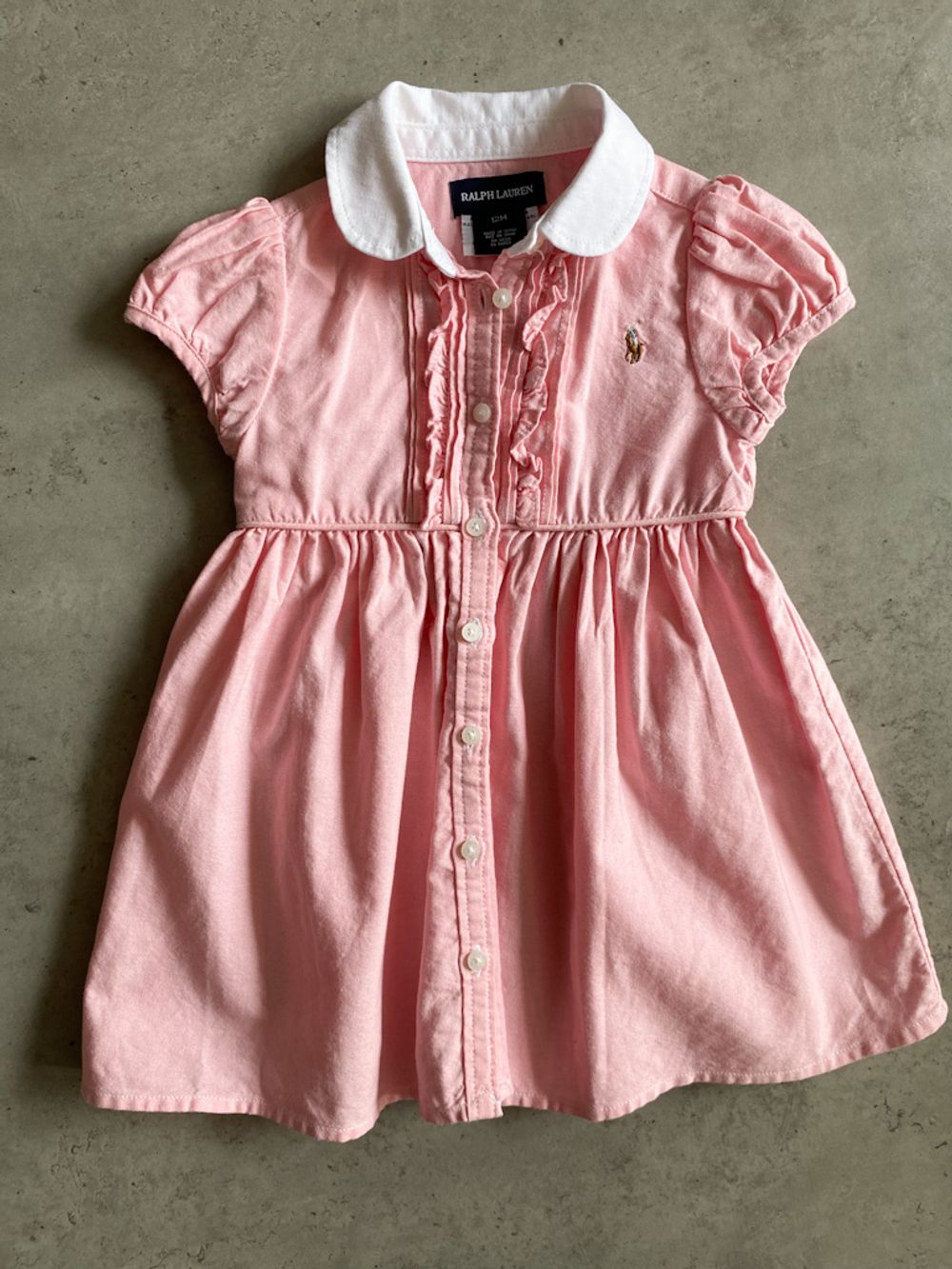 Новое хлопковое платье Ralph Lauren, 80