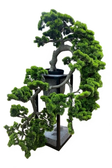 Бонсай каскад с длинной иглой в. 170см/ ш. 100 см