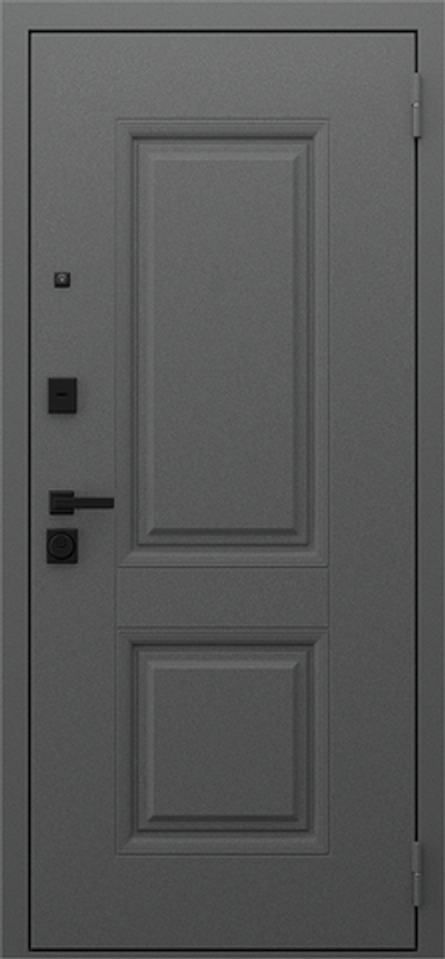 Стальная дверь "Интер" с зеркалом