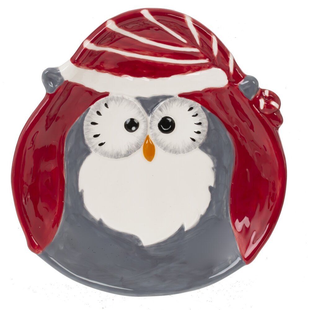 GAEM Тарелка "Сова", L20 W19 H3 см