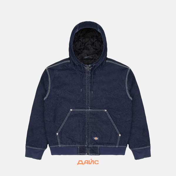 Куртка мужская Dickies Hooded Denim Jacket артикул:DK0A4ZAPRIN1 - купить в магазине Дайс